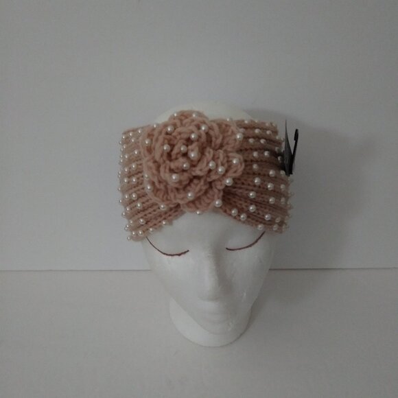 CoG New York Accessories Pearl Knit Headband - Picture 1 of 12